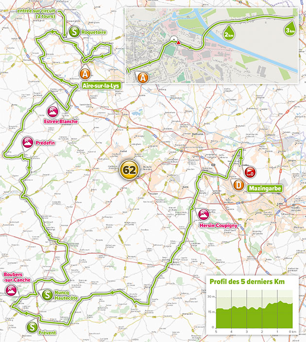 4 Days of Dunkirk stage 4 map